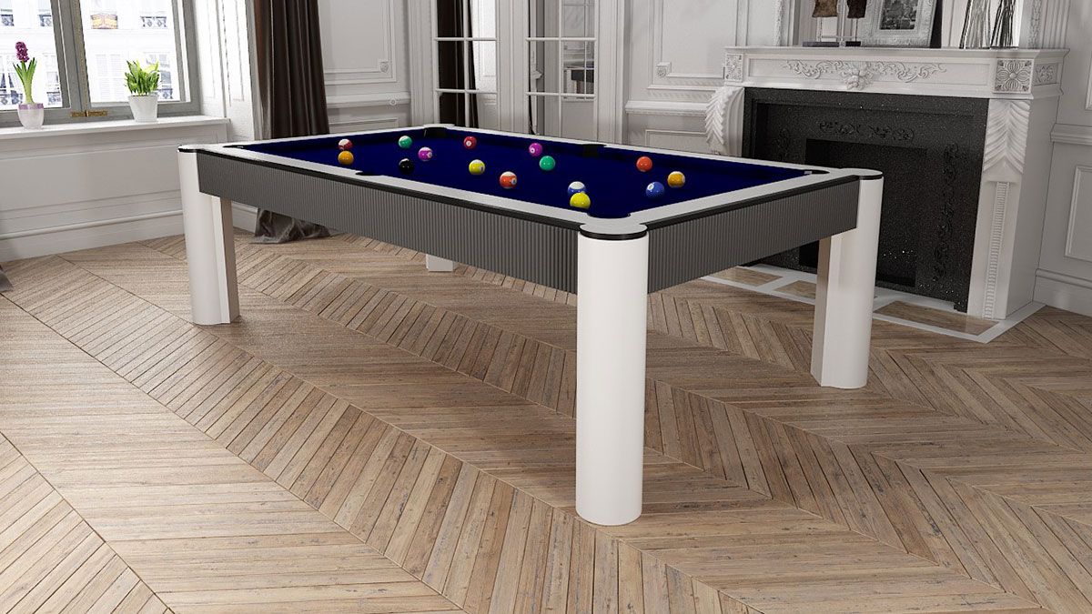 Madrid Pool Table with bands waves