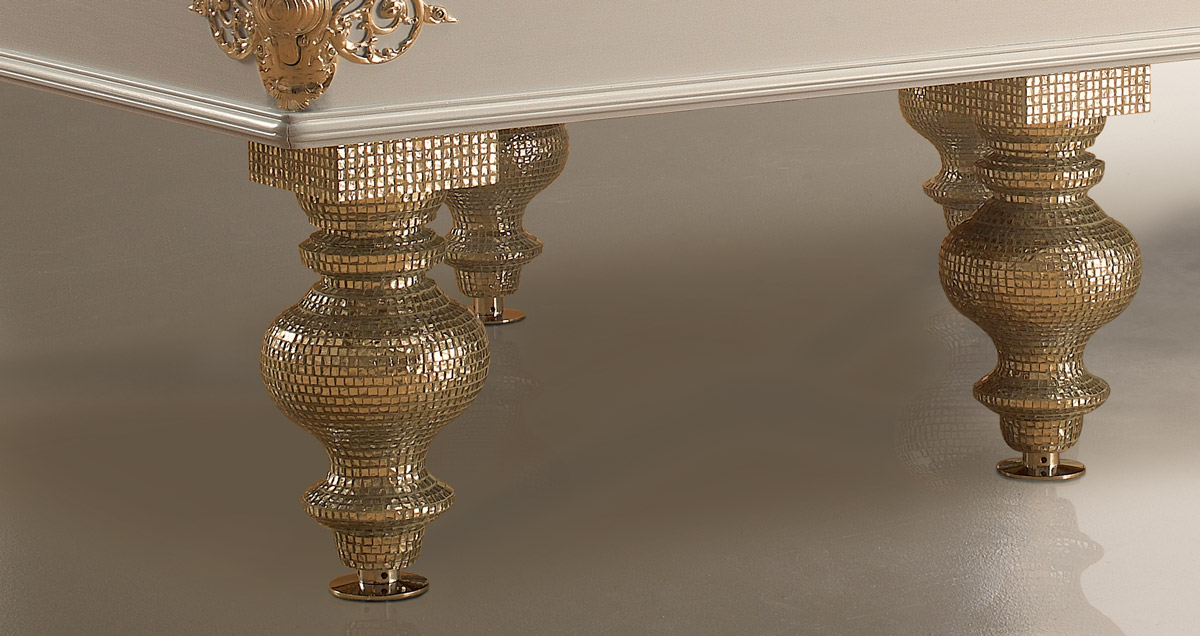 Bisanzio Luxury Billiard Table with mosaic
