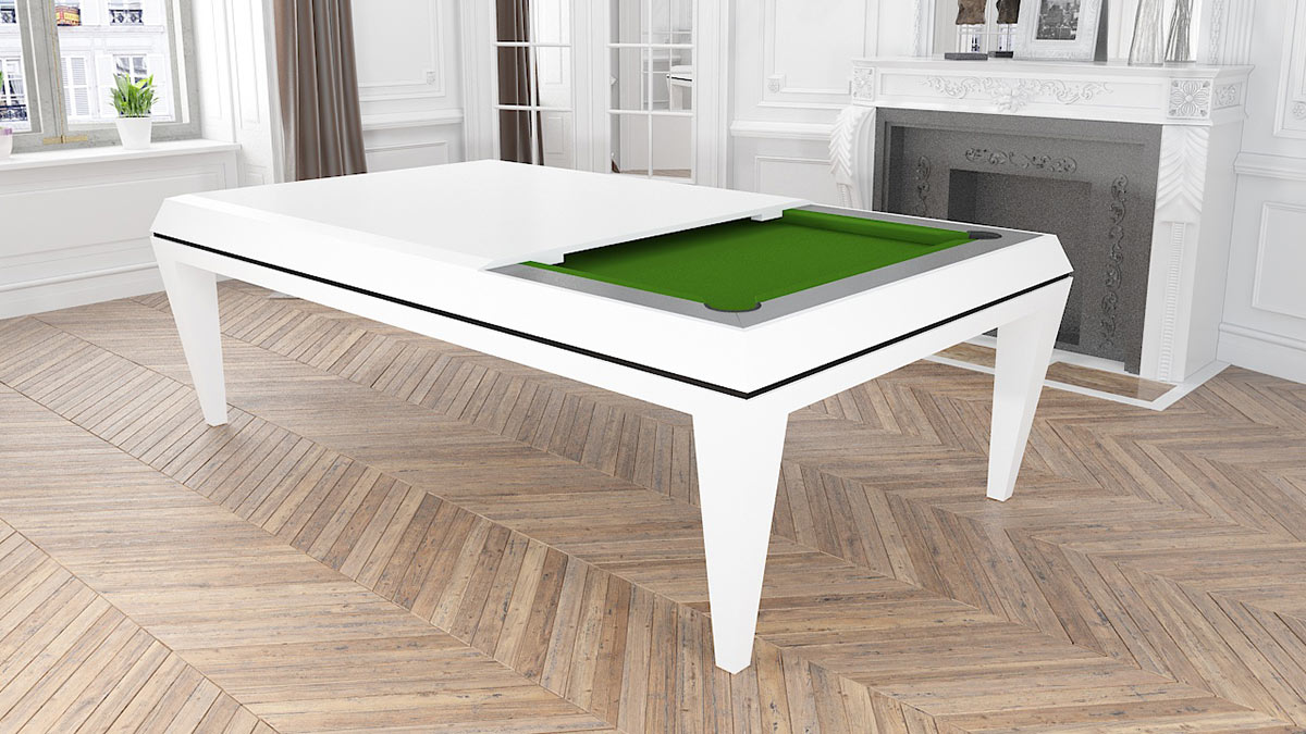 Dublino Pool Table with legs square