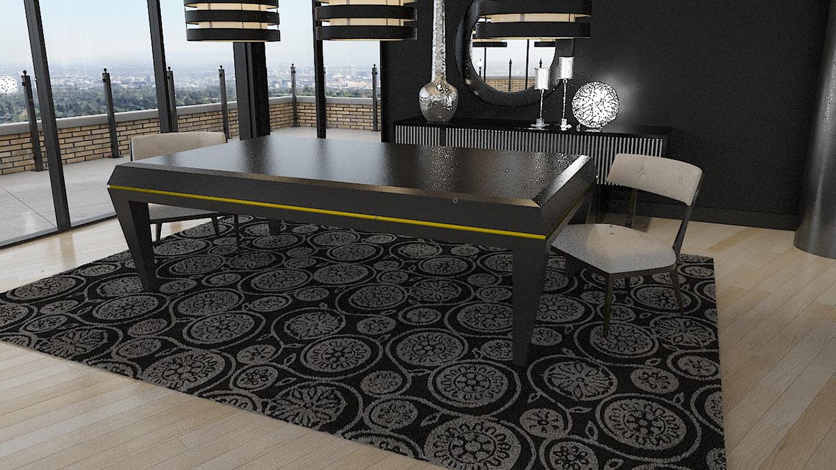 Dublino modern Pool Table