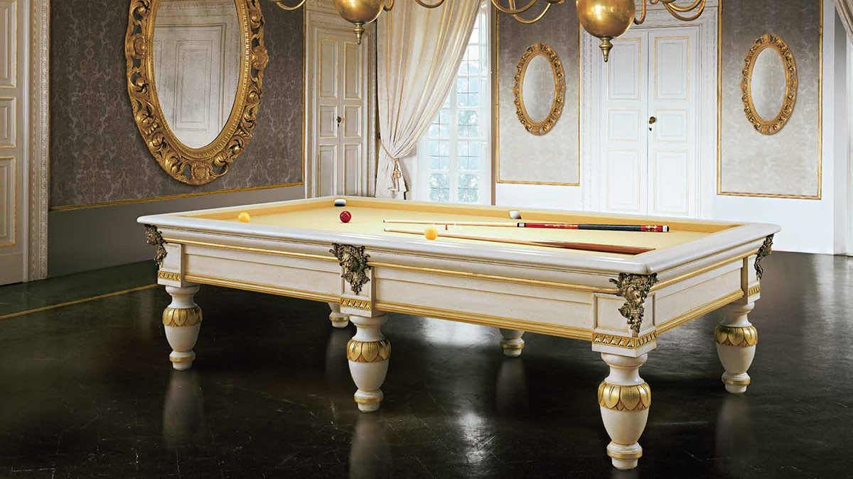 Gaggiolo Luxury Billiard Table patinated