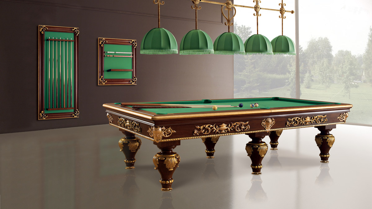 Hollywood brown Luxury Billiard Table