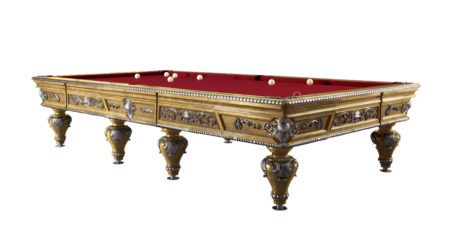 Hollywood Luxury Billiard Table with fine fabrics