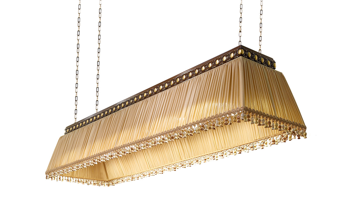 Leone Luxury Billiard Table chandelier