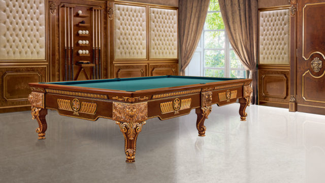 Leone solid wood Luxury Billiard Table